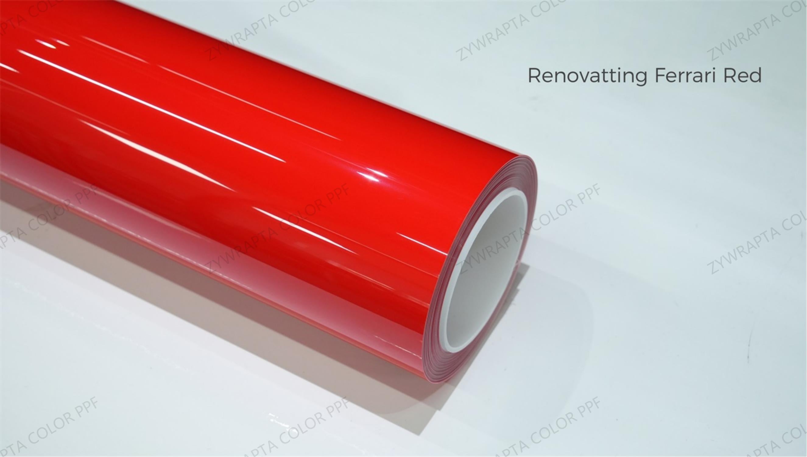 Renovatting Ferrari Red