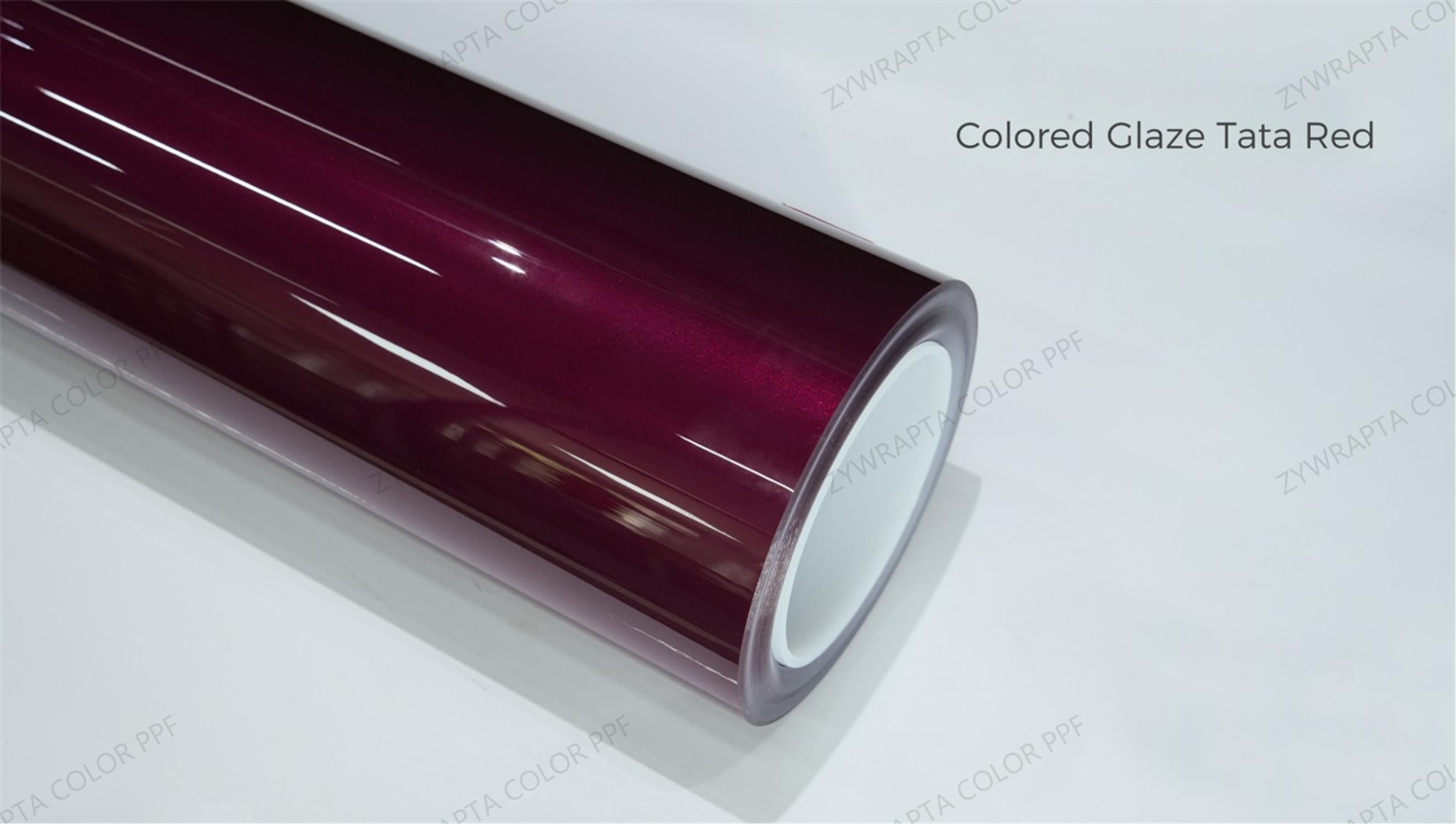Colored Glaze Tata Red