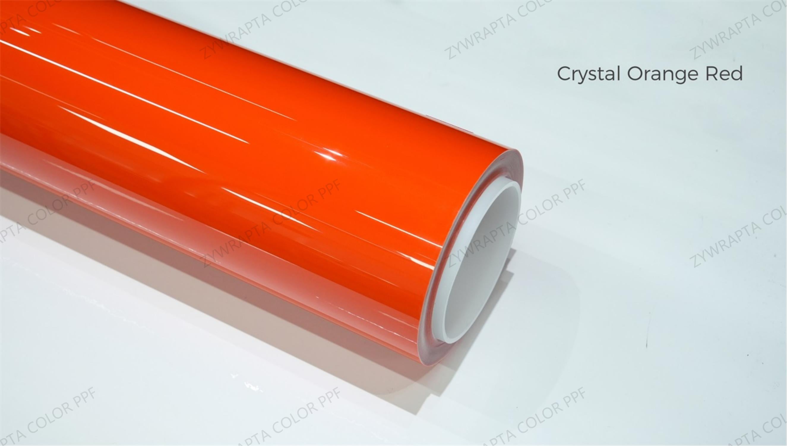 Crystal Orange Red