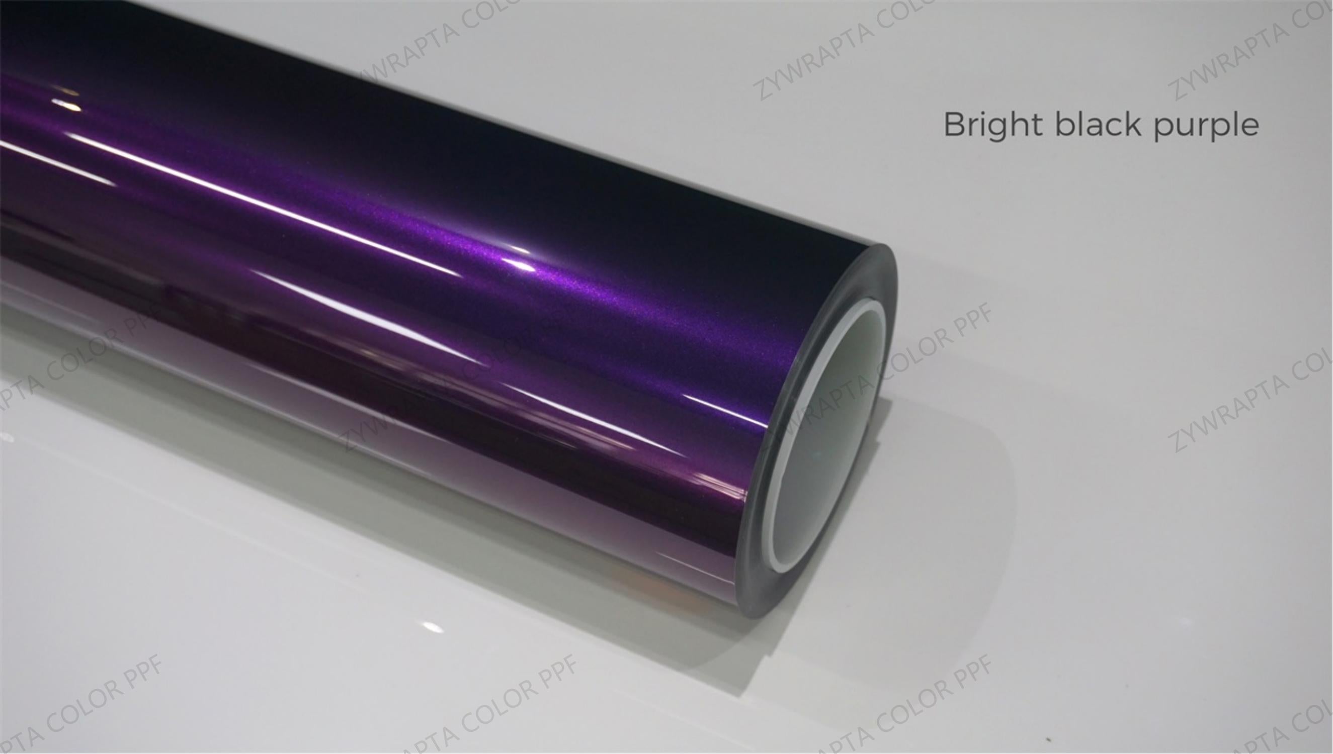 Bright Black Purple