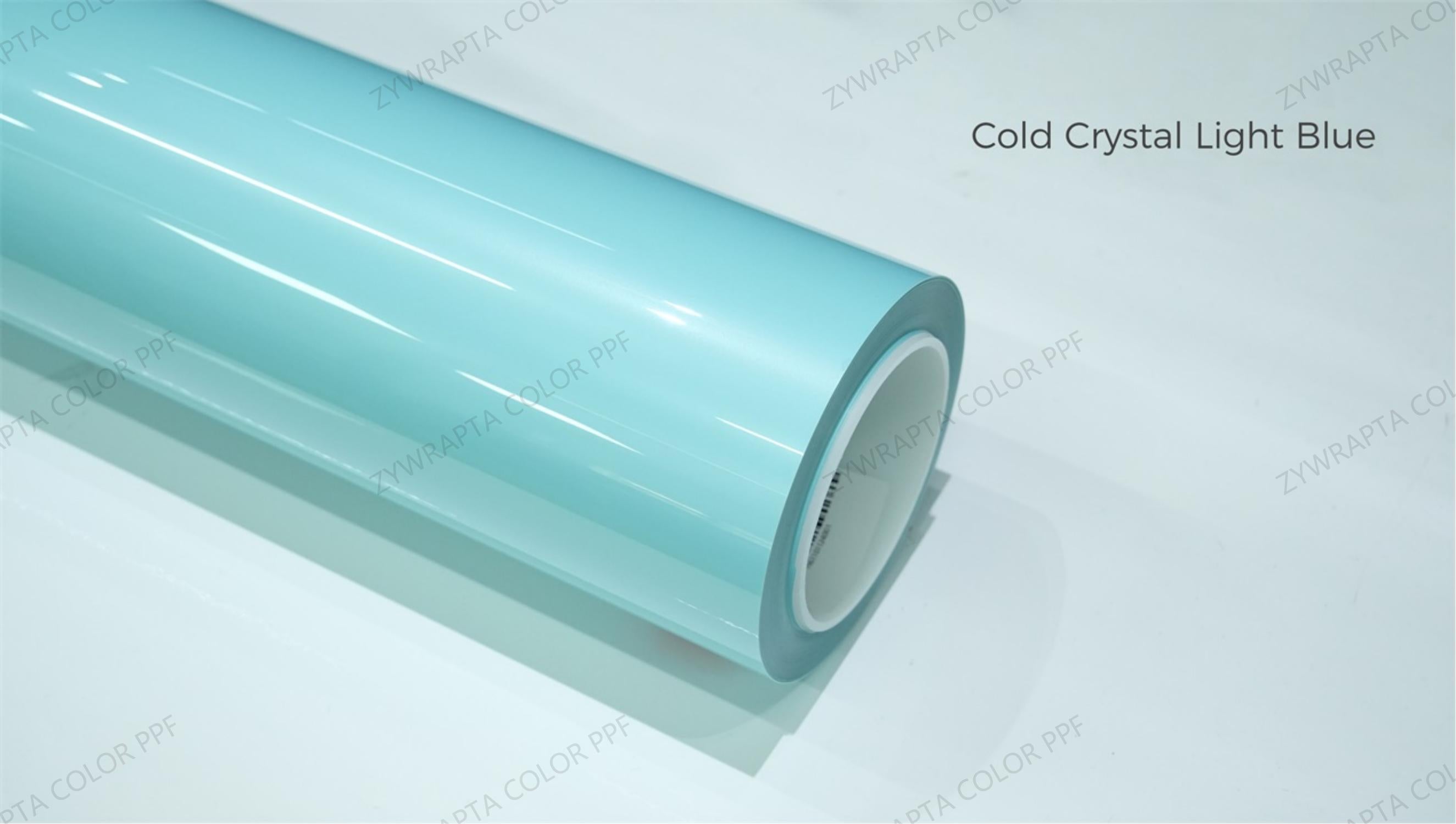 Cold Crystal Light Blue