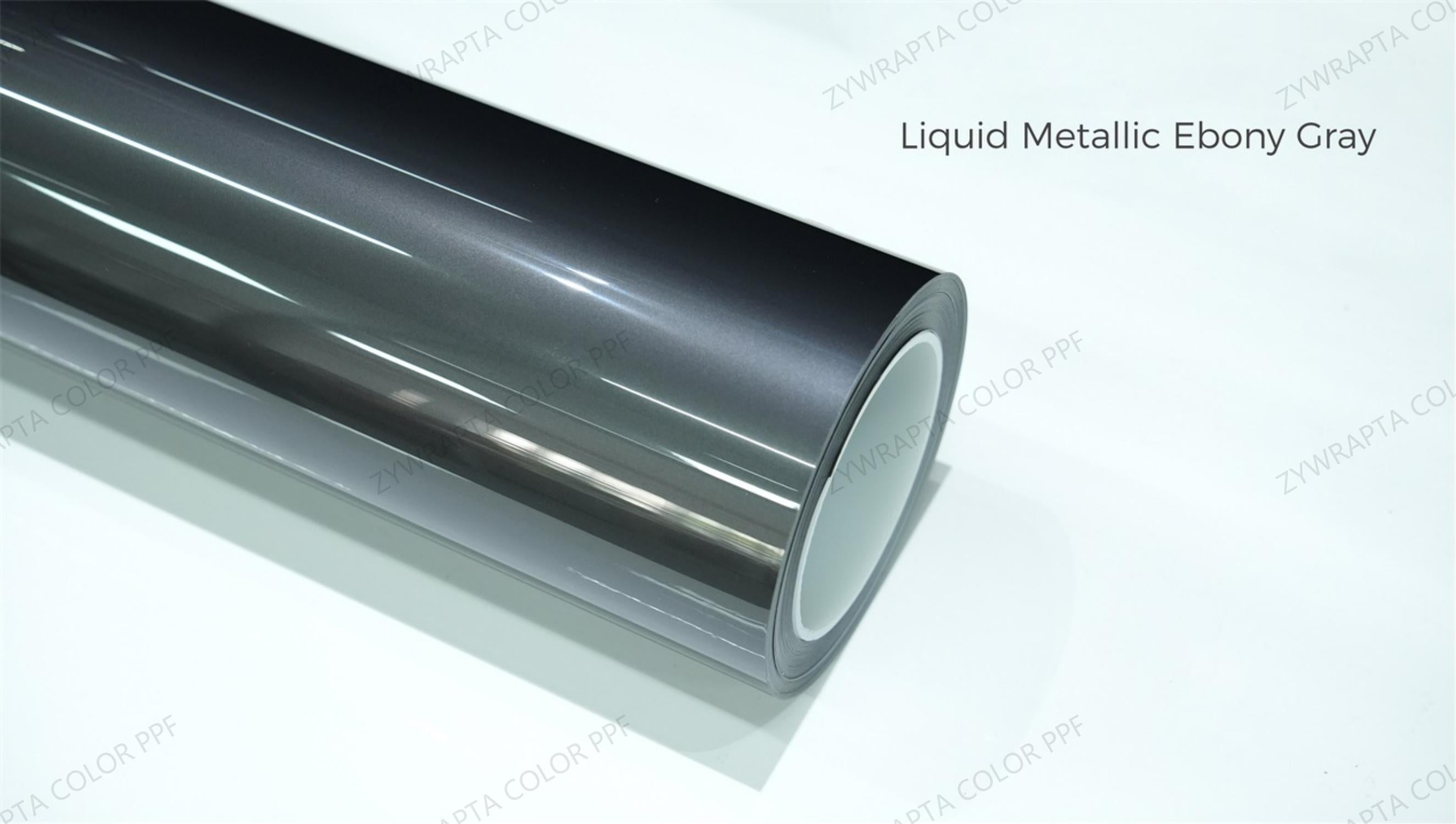 Liquid Metallic Ebony Gray