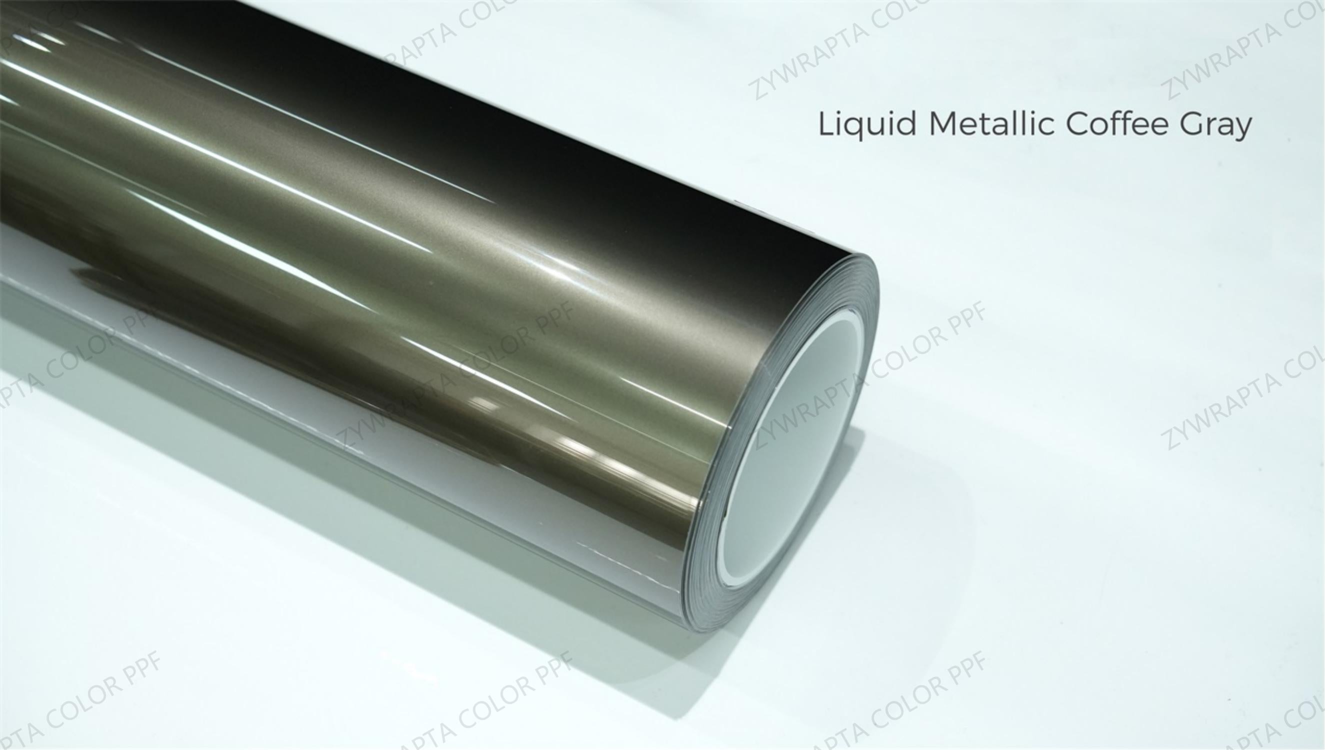Liquid Metallic Coffee Gray
