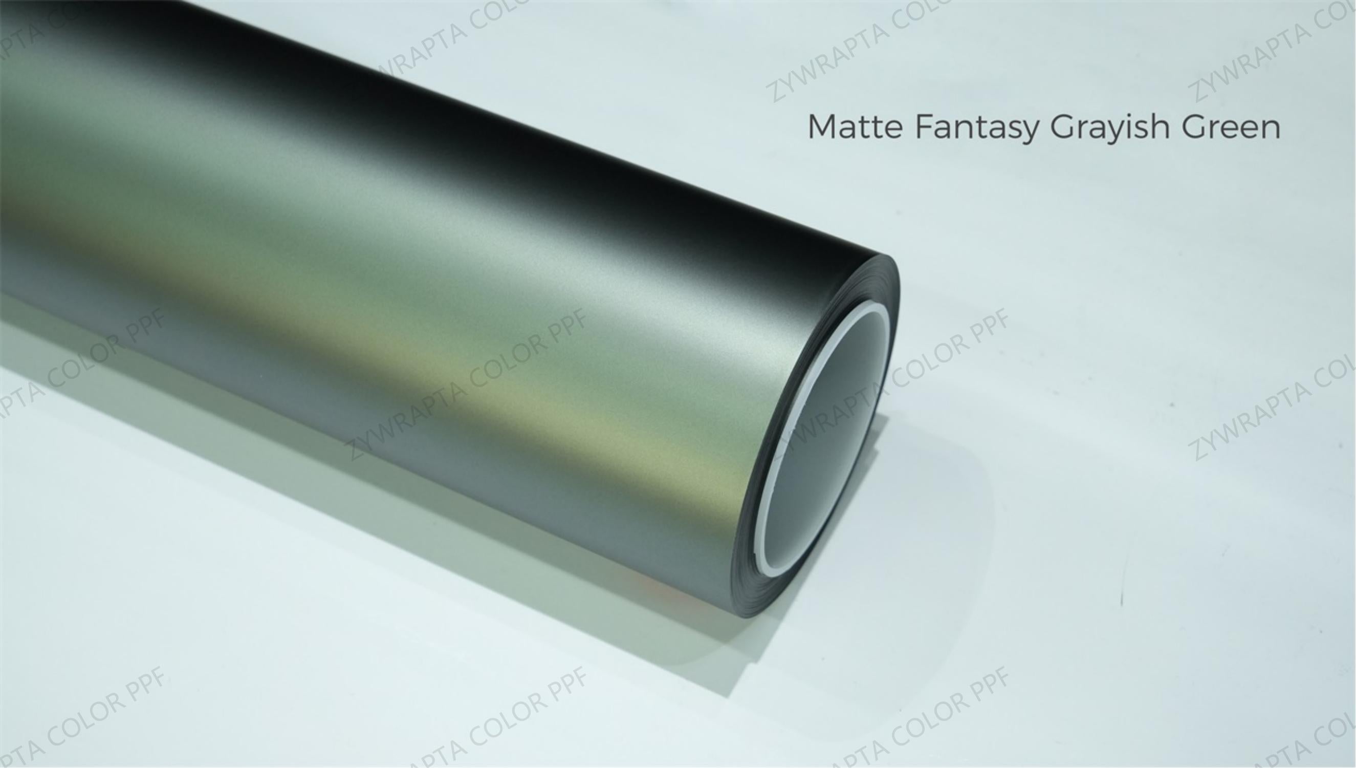 Matte Fantasy Grayish Green