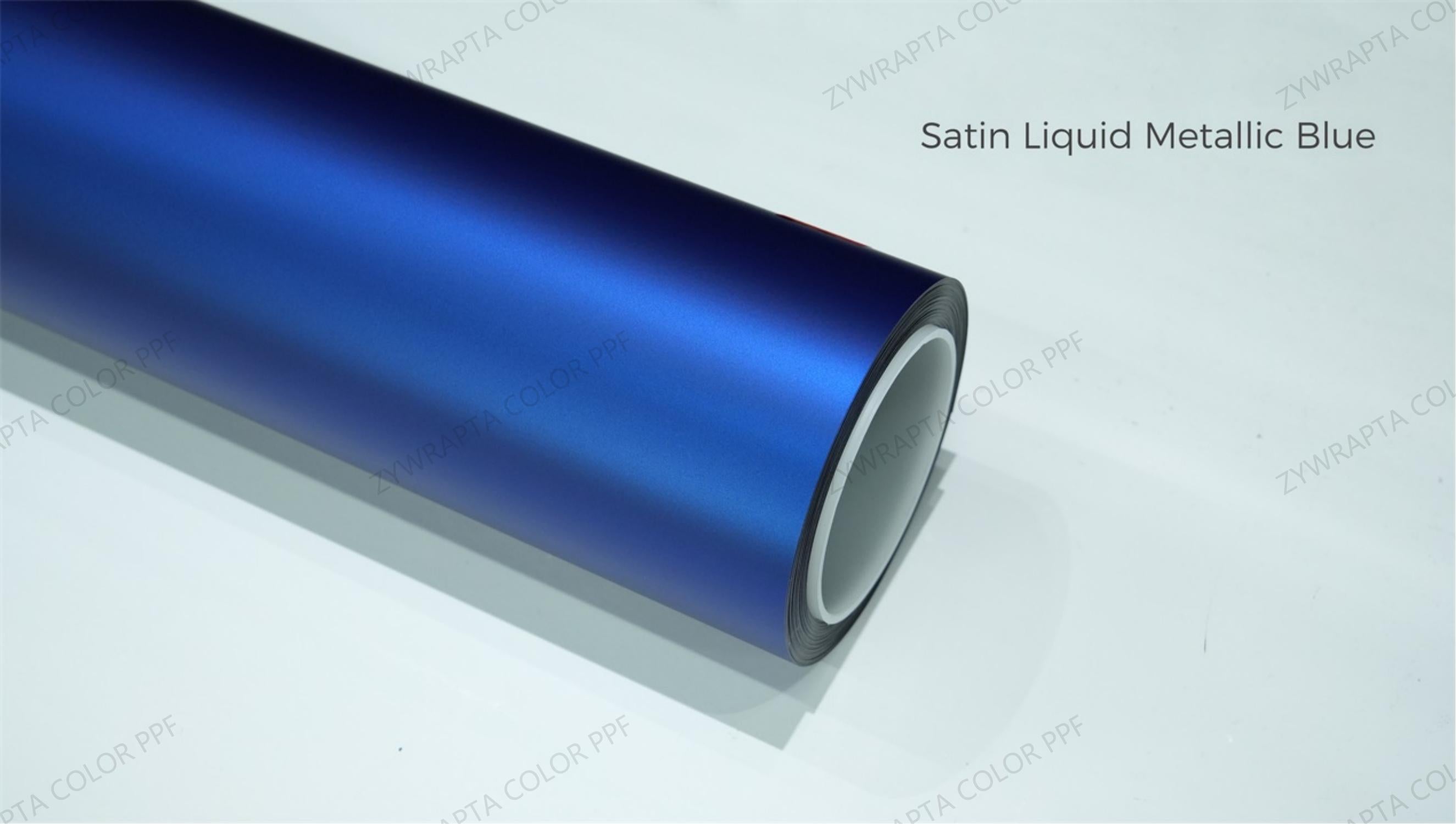 Satin Liquid Metallic Blue
