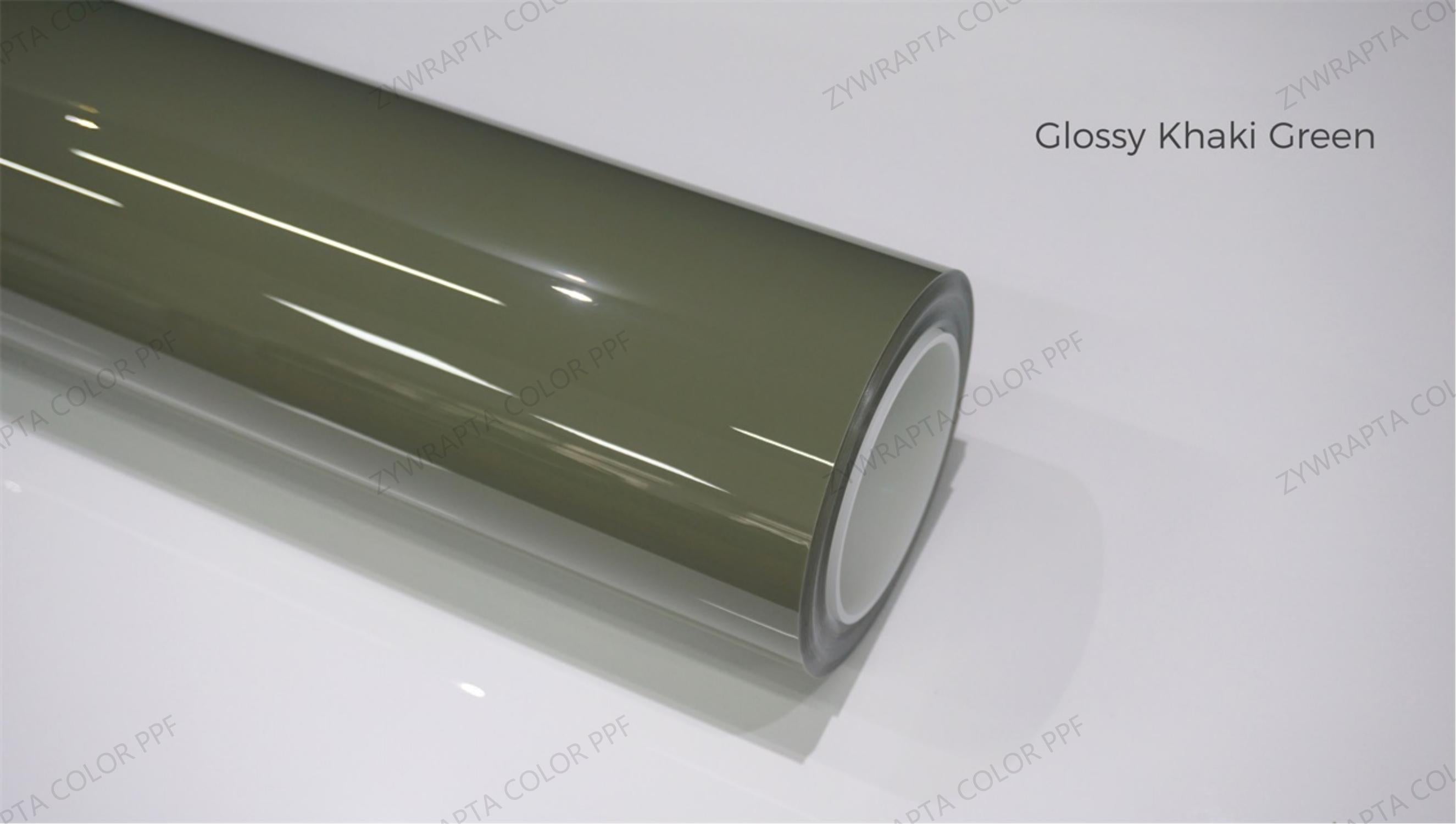 Glossy Khaki Green