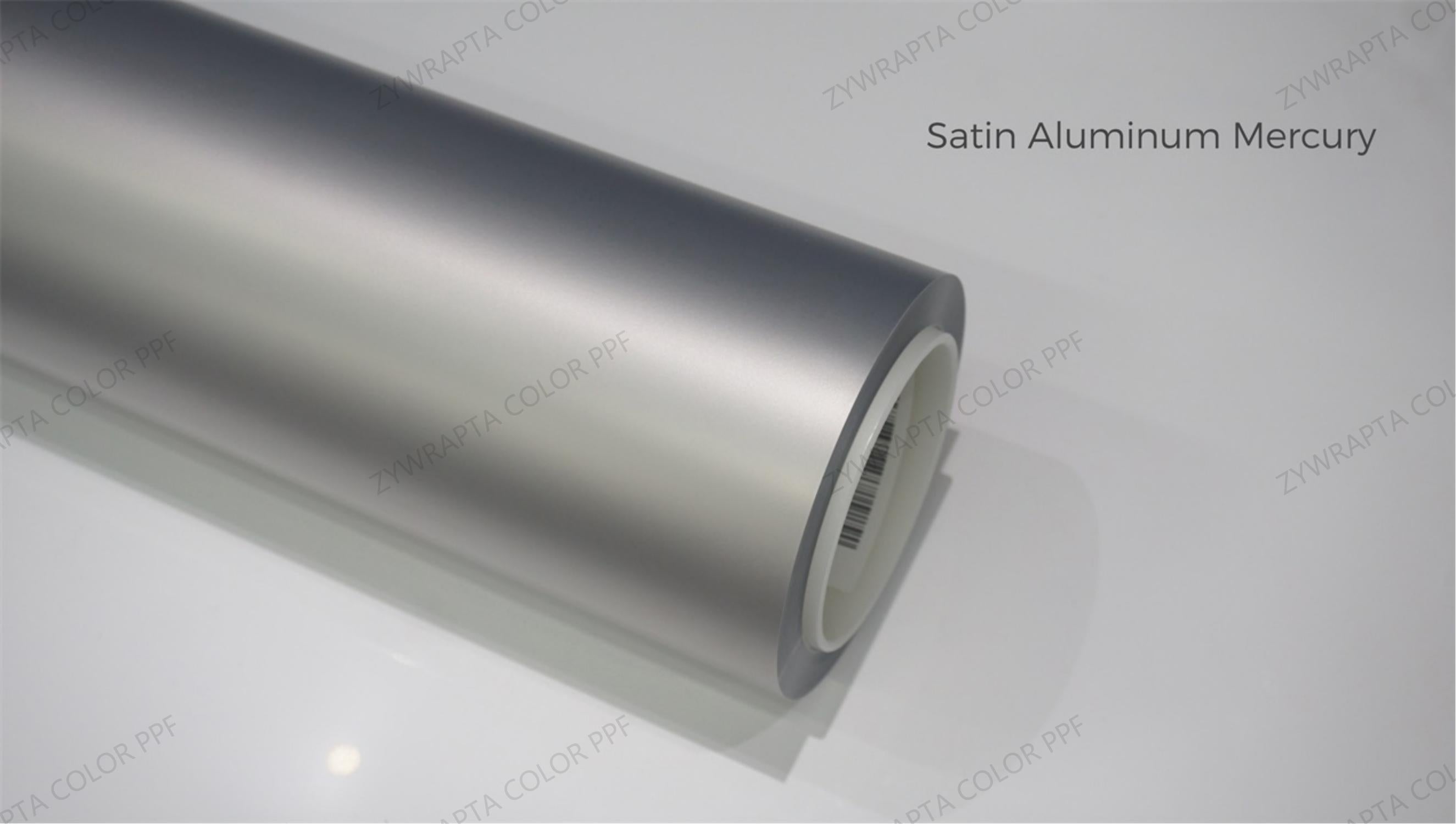 Satin Aluminum Mercury