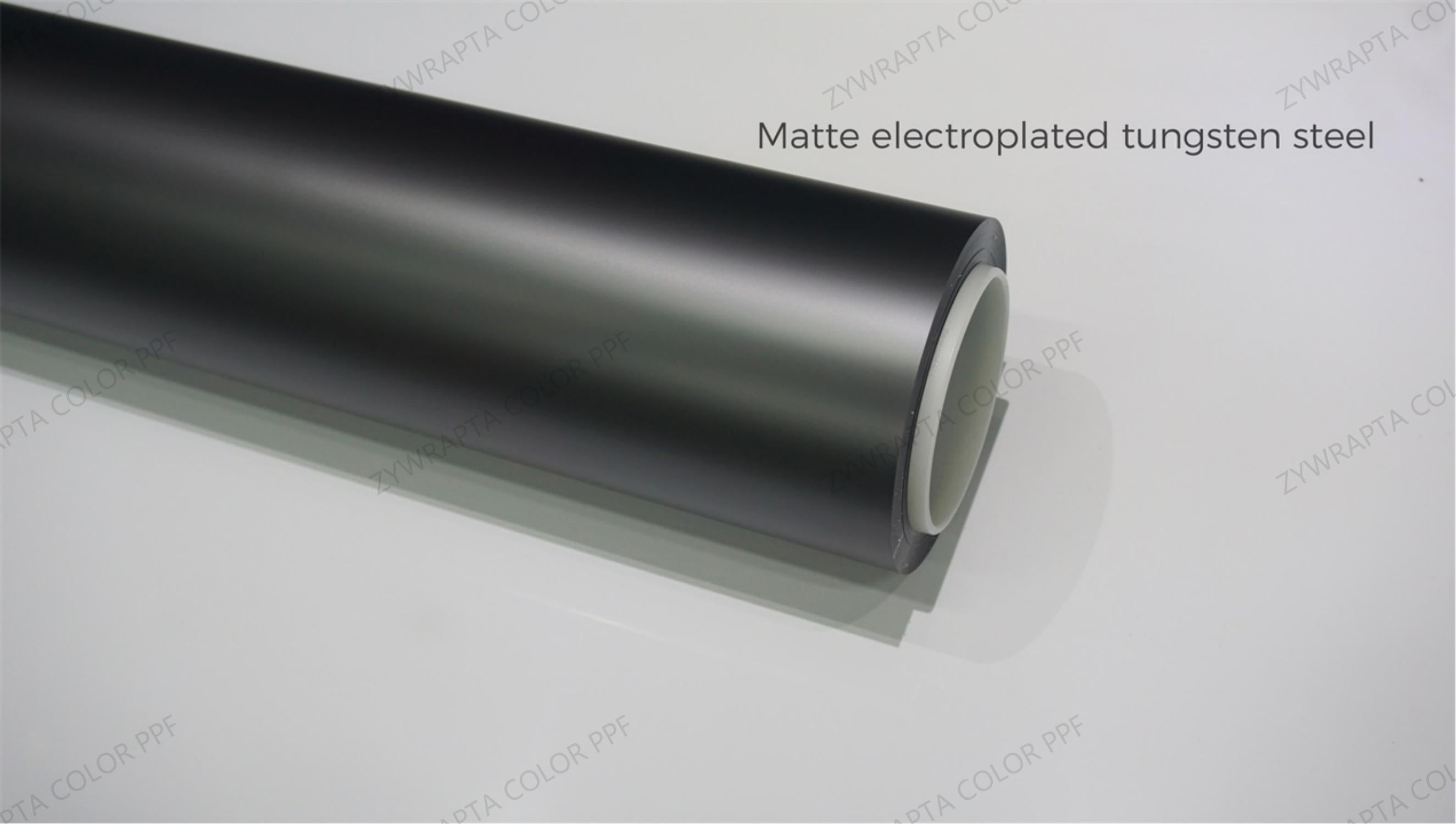 Matte Electroplated Tungsten Steel