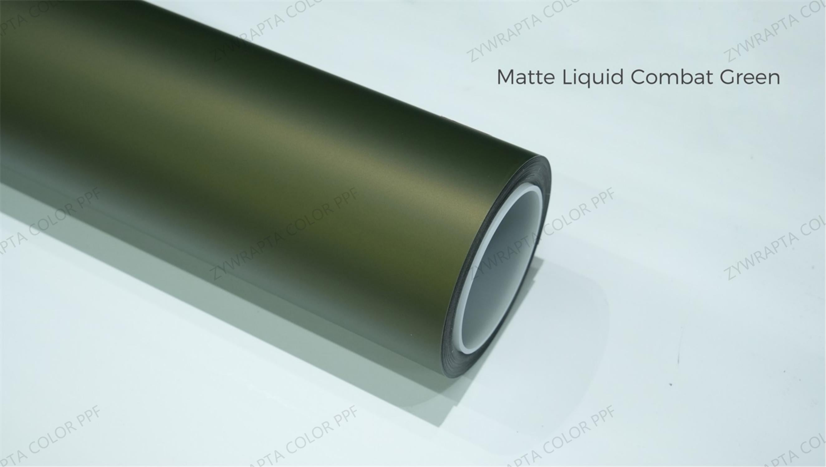 Matte Liquid Combat Green