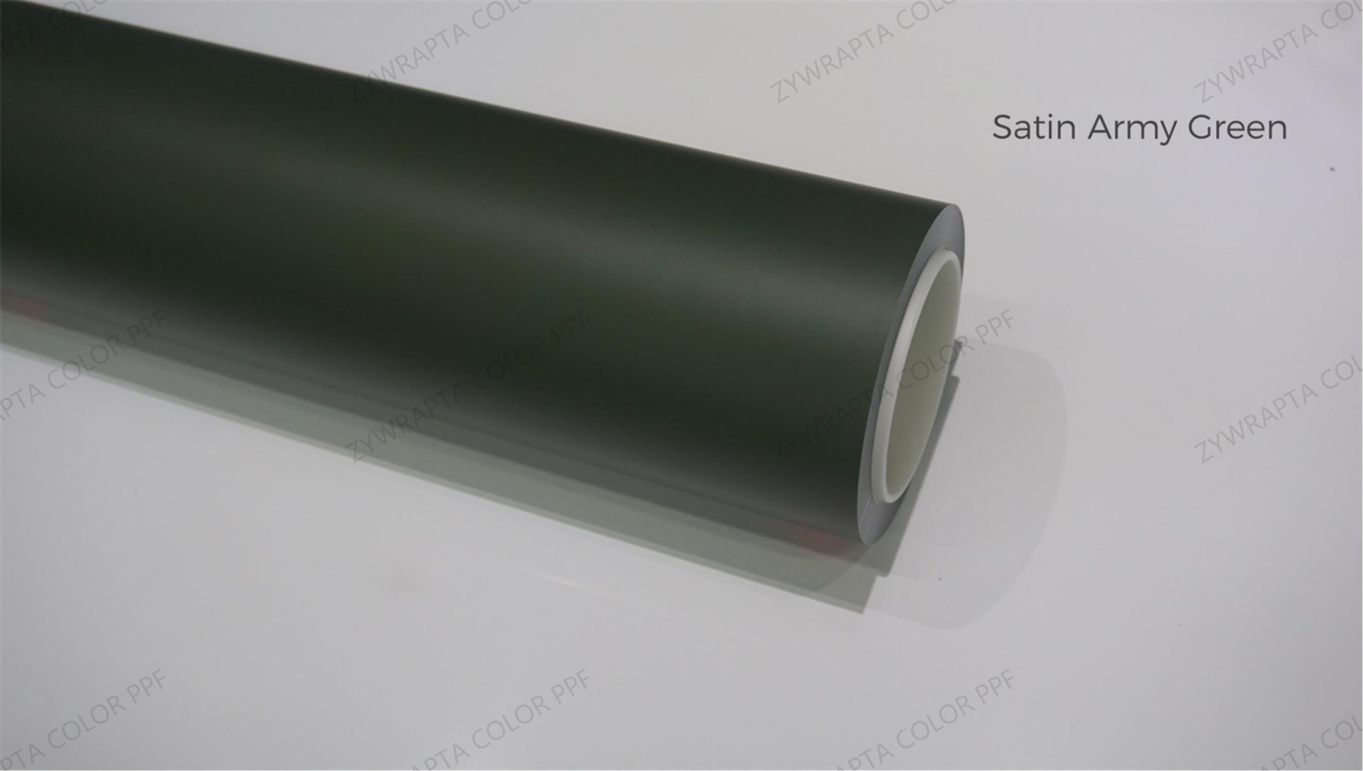 Satin Army Green
