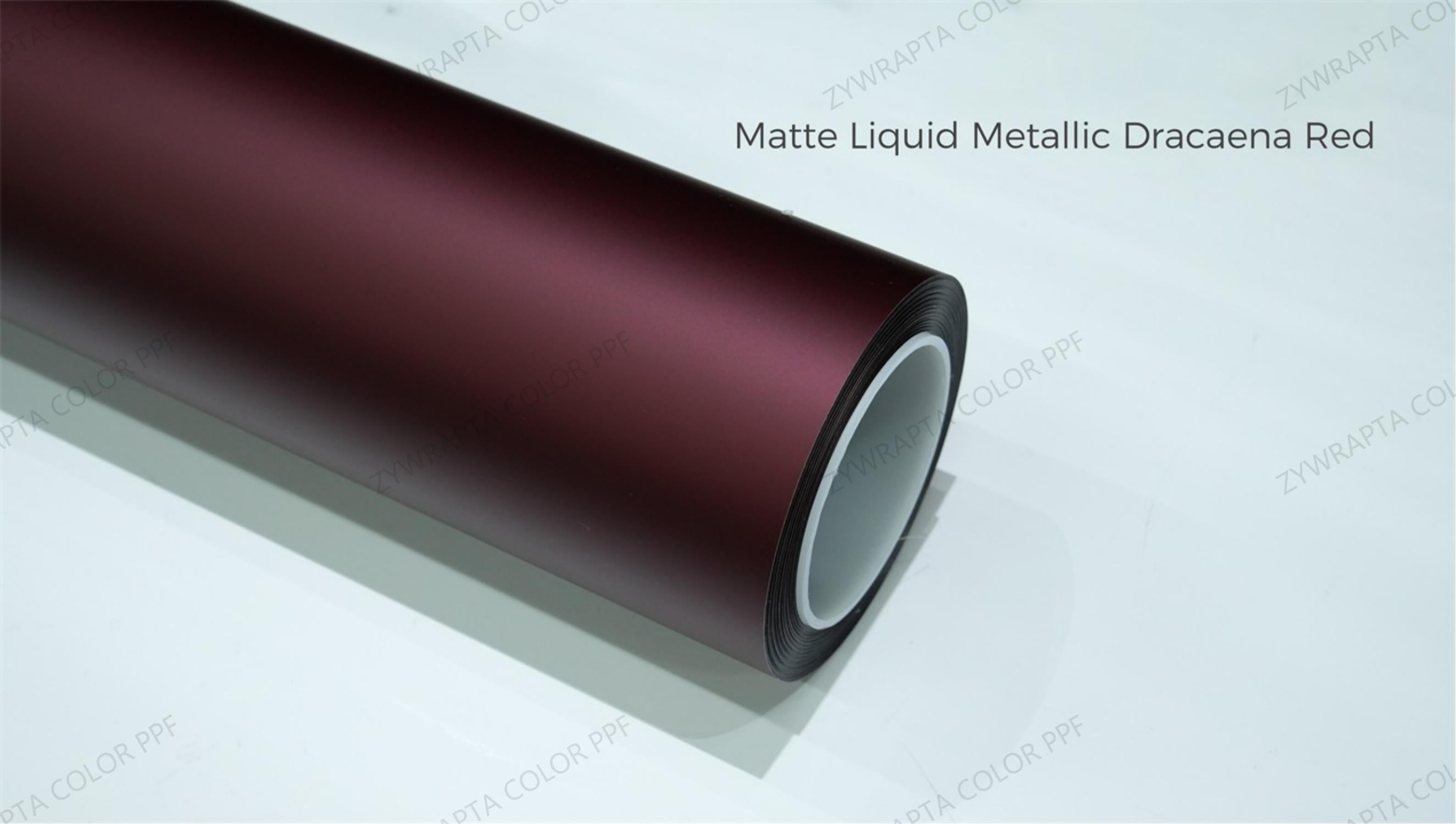 Matte Liquid Metallic Dracaena Red