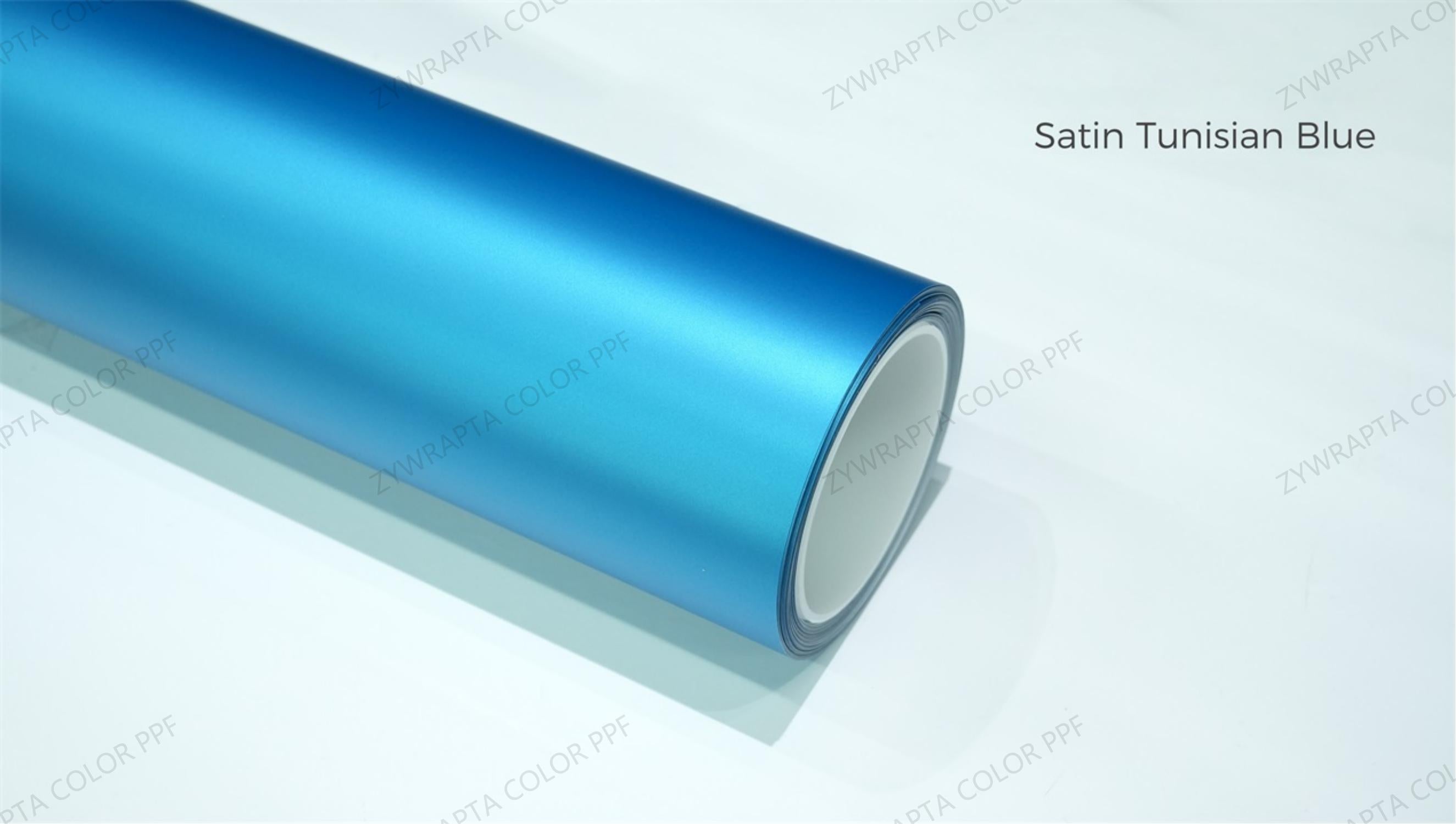 Satin Tunisian Blue