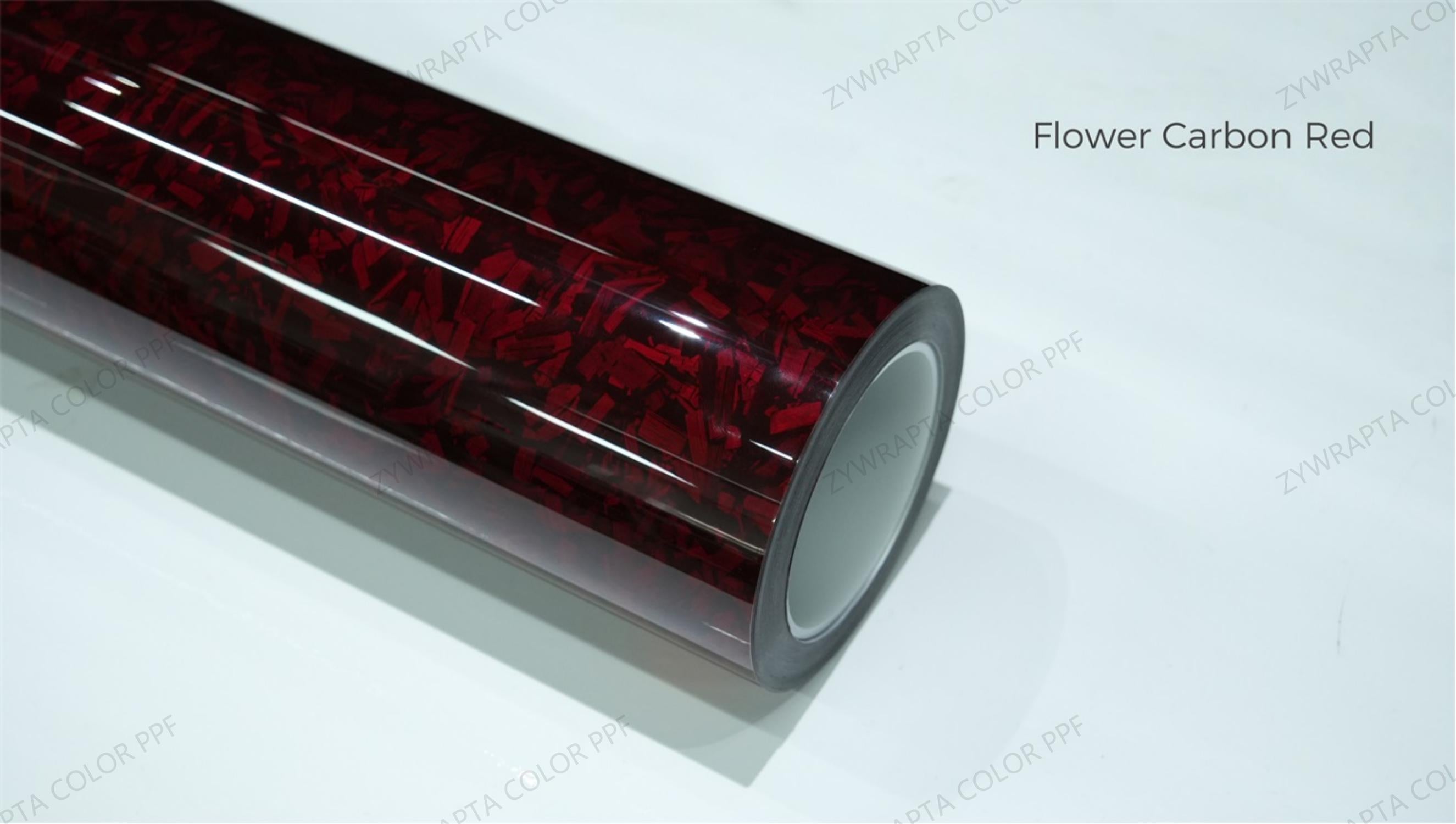 Flower Carbon Red