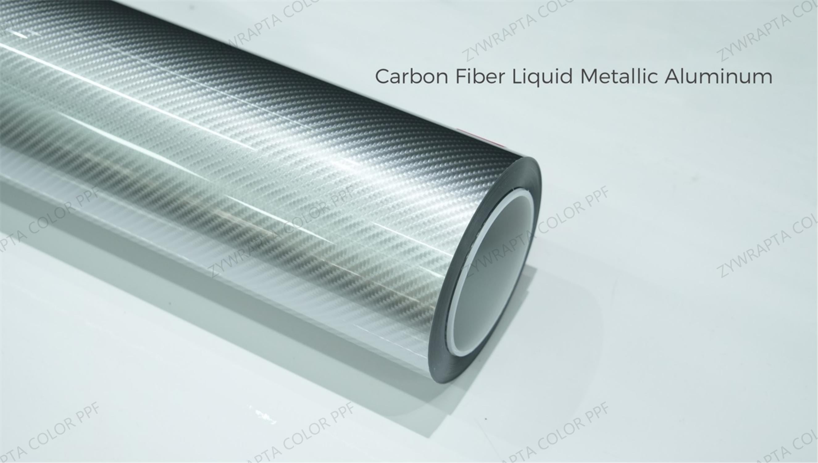 Carbon Fiber Liquid Metallic Aluminum