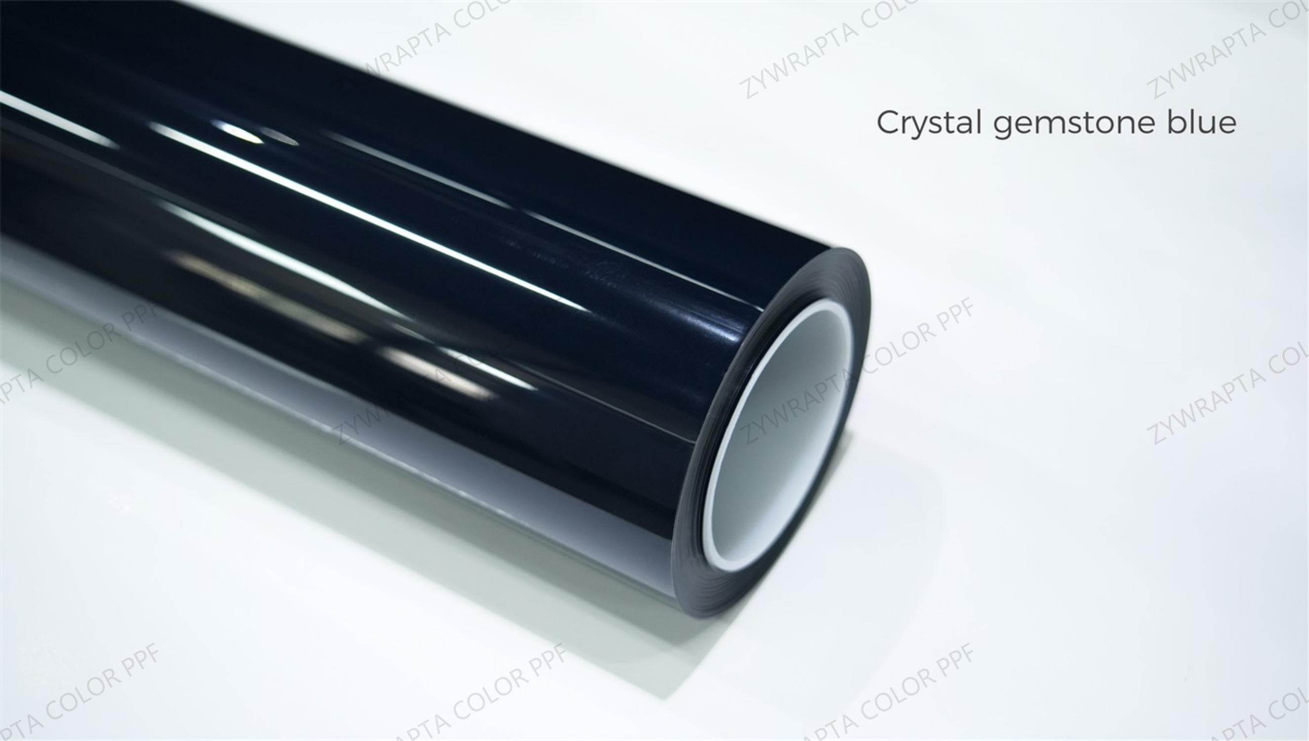 Crystal gemstone blue