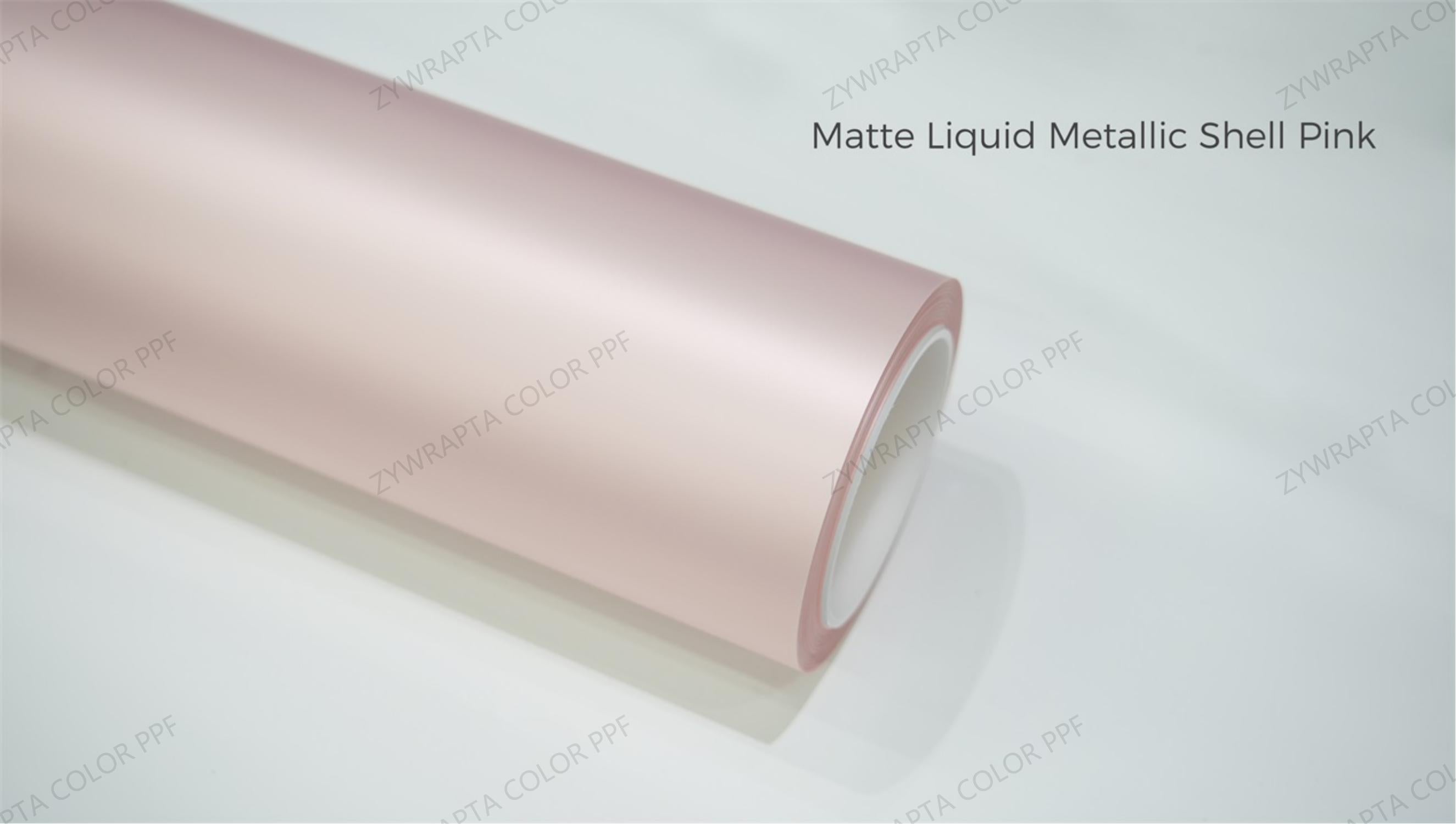 Matte Liquid Metallic Shell Pink