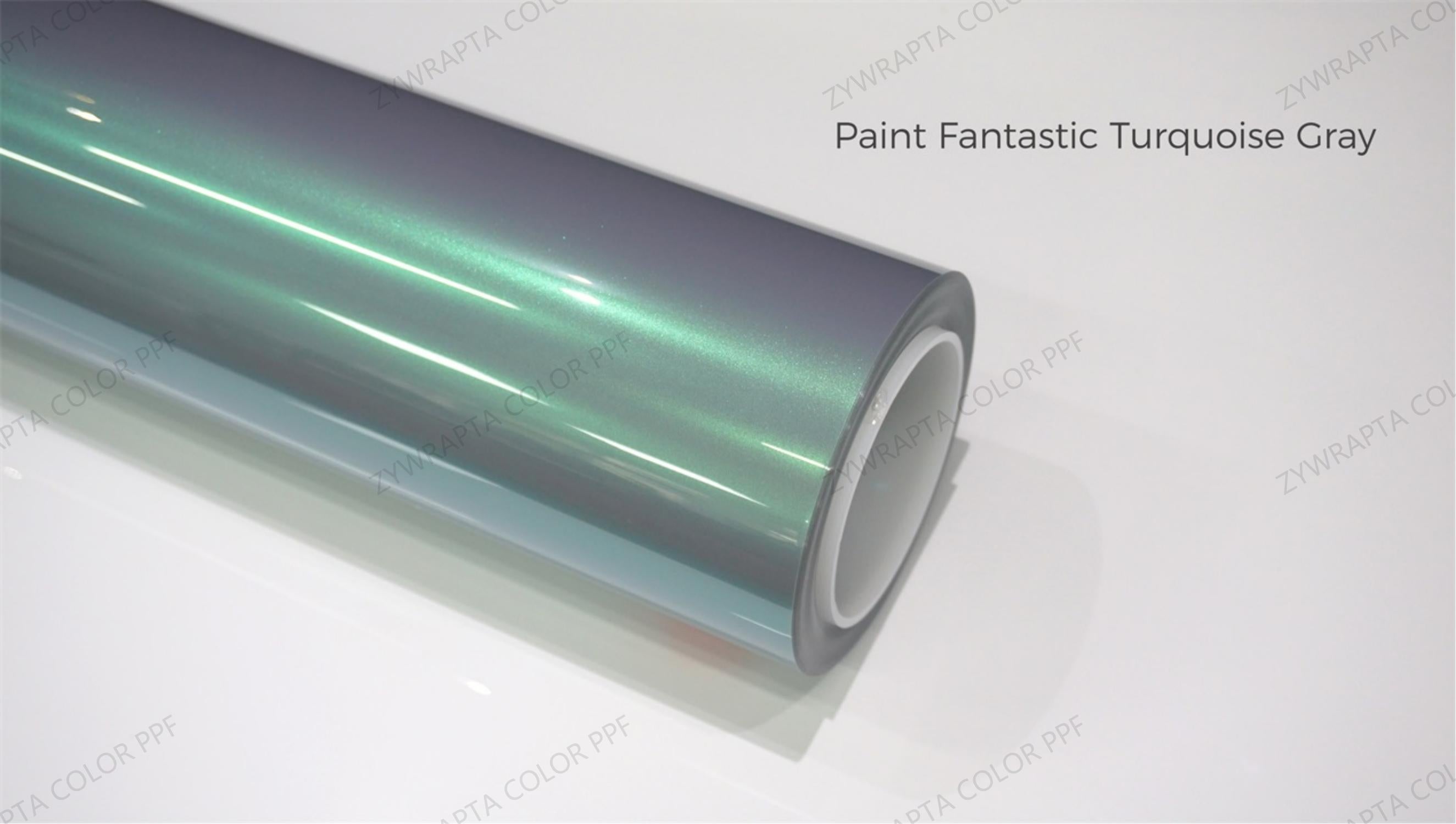 Paint Fantastic Turquoise Gray