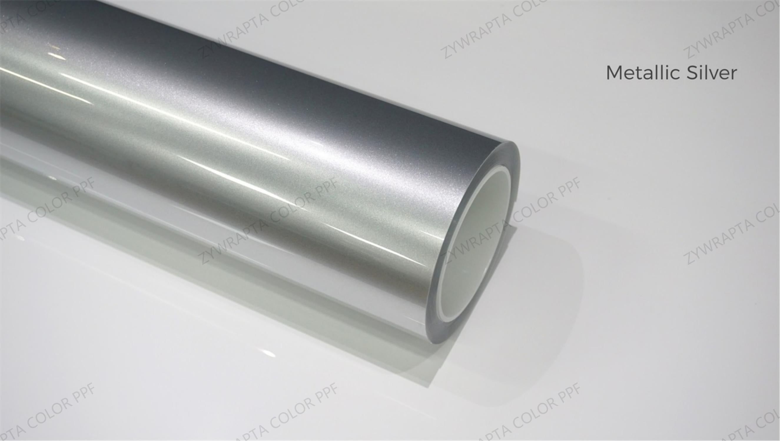 Metallic Silver