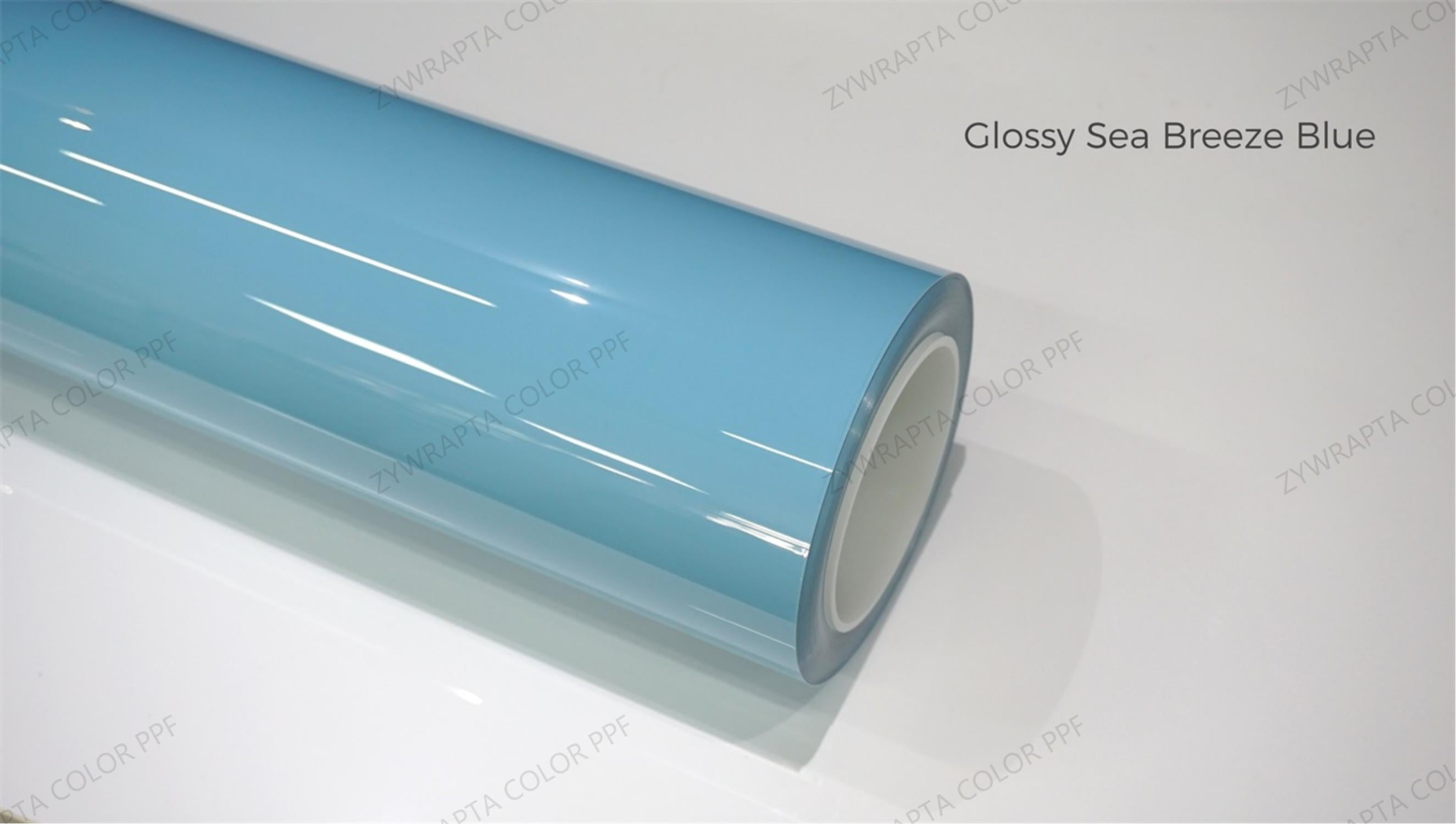 Glossy Sea Breeze Blue